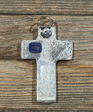 Load image into Gallery viewer, Pewter Vine Cross

