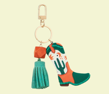 Load image into Gallery viewer, Boot Tassel Keychain
