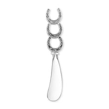 Load image into Gallery viewer, Horseshoe Zinc Cheese Spreader
