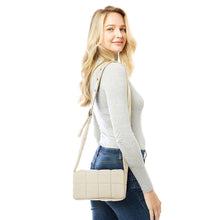 Load image into Gallery viewer, Quilted Puffer Crossbody Bag
