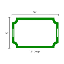 Load image into Gallery viewer, Tee Time Enameled Golf Tray
