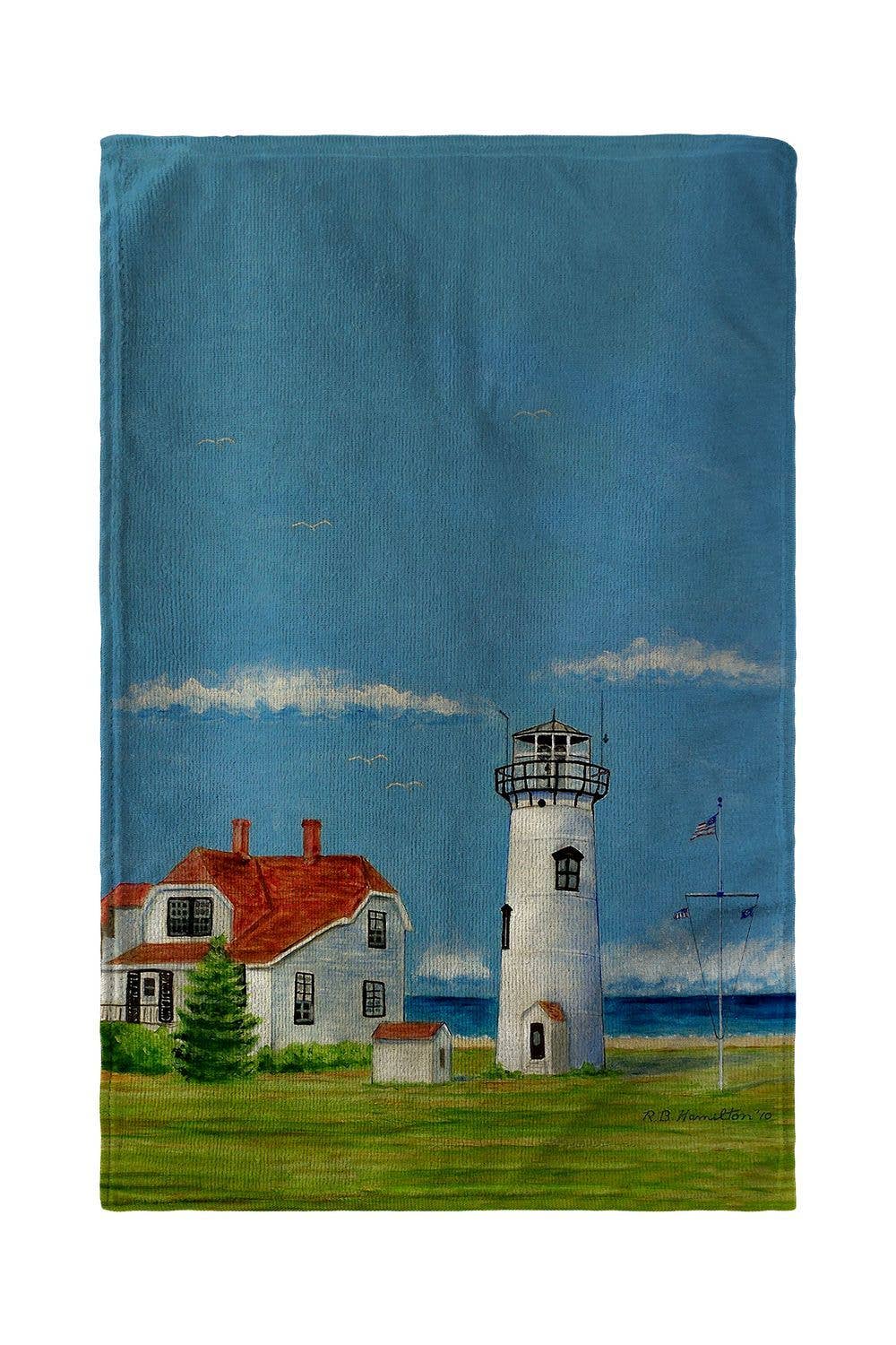 Chatham MA Lighthouse Microfiber Kitchen Towel