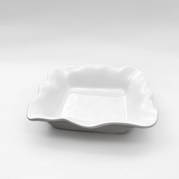 White Nube Beverage Napkin Holder/Candy Dish