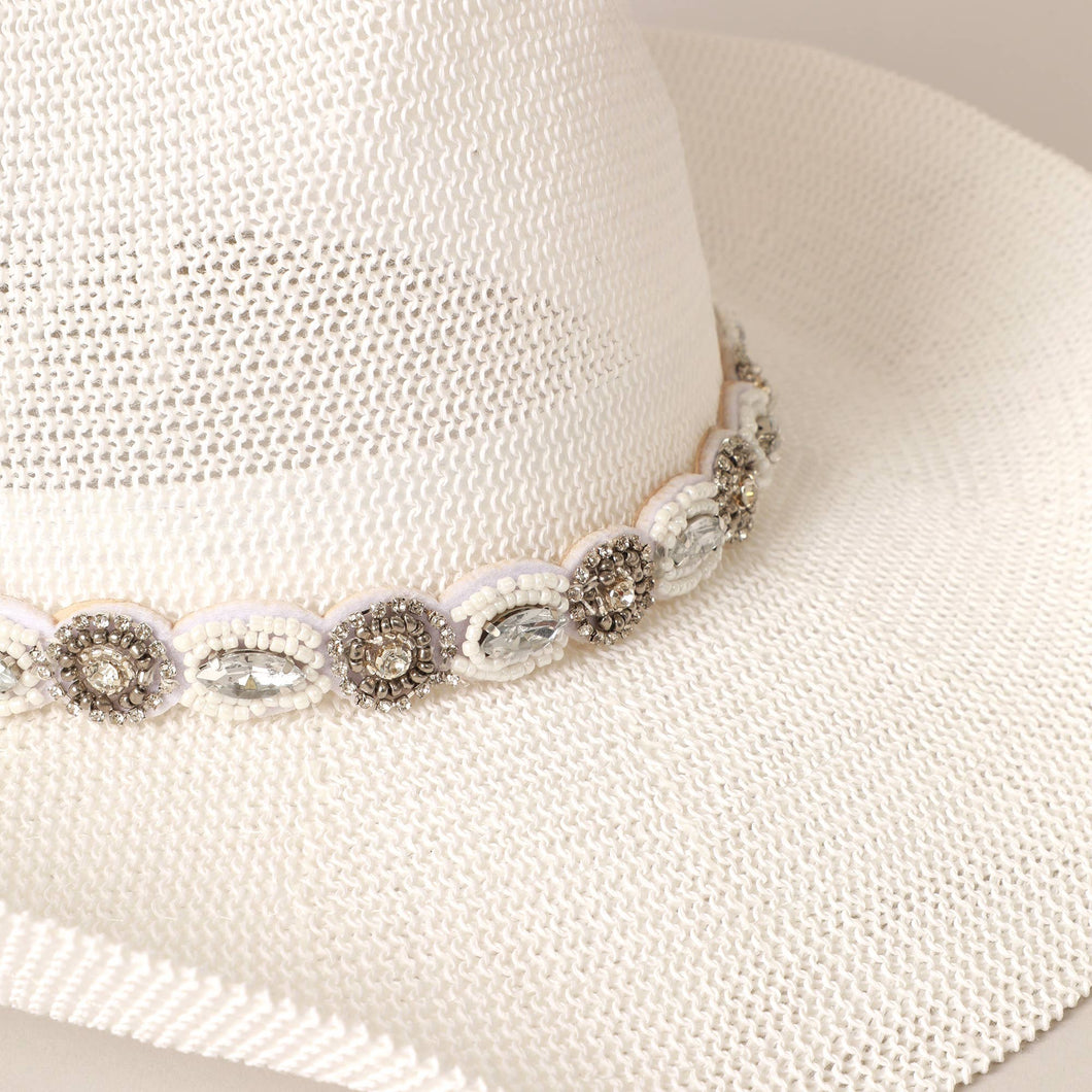 Durango Cowboy Hat with Jeweled Trim Collection