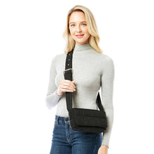 Load image into Gallery viewer, Quilted Puffer Crossbody Bag
