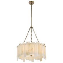 Load image into Gallery viewer, Stacked Onyx Chandelier
