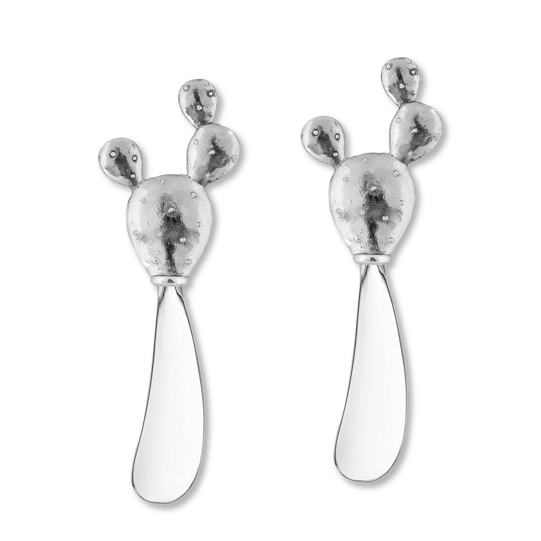 Prickly Pear Zinc Cheese Spreaders