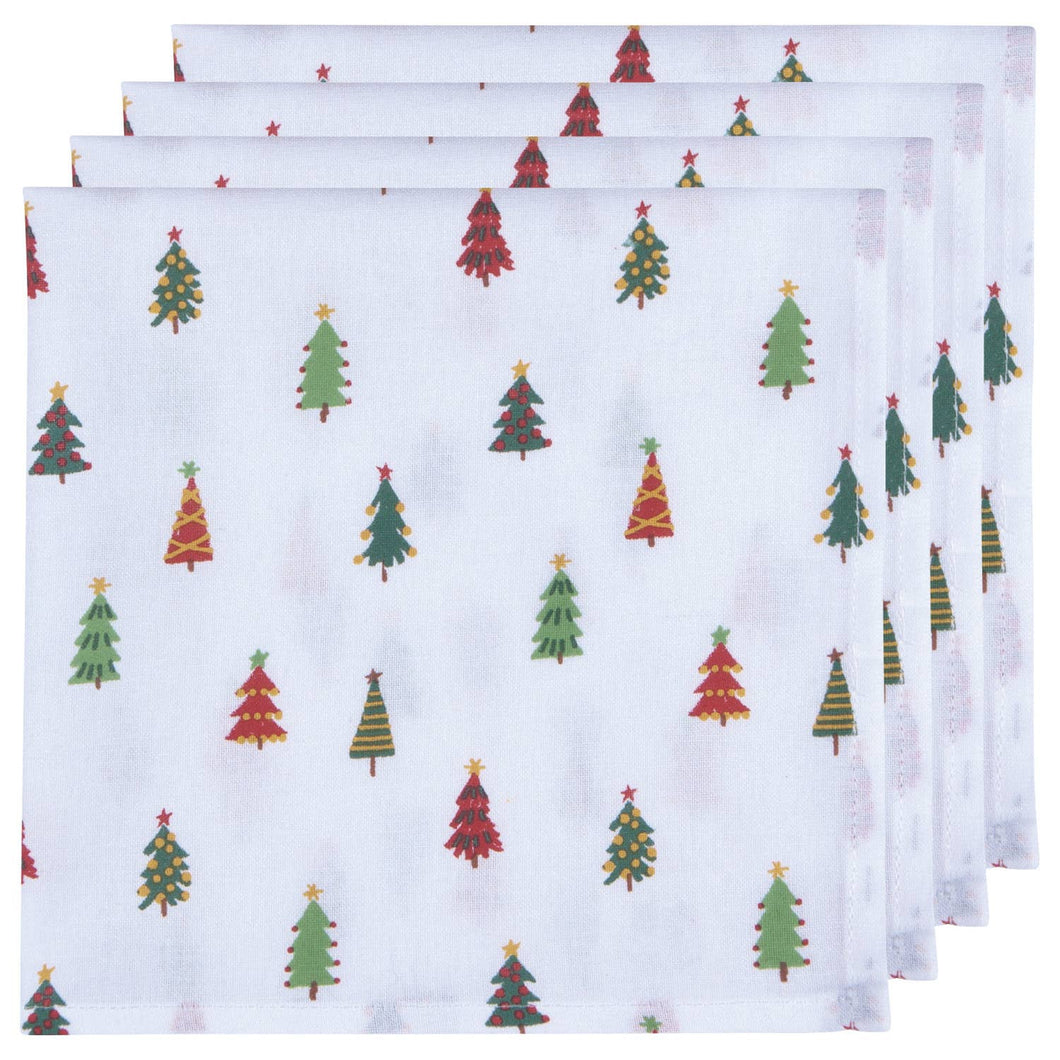 Merry & Bright Napkins Set/4