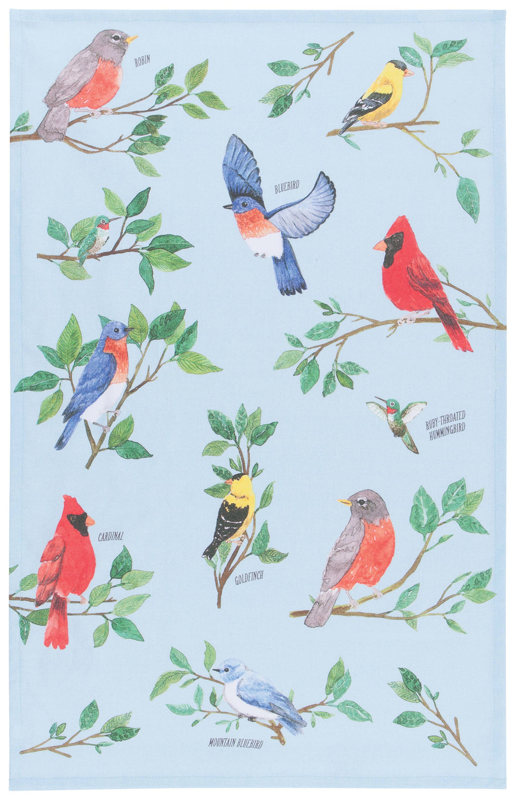 Birdsong Dishtowel