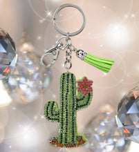 Load image into Gallery viewer, Sparkling Rhinestones Cactus Charm
