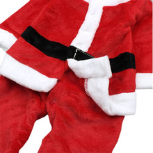 Load image into Gallery viewer, Red &amp; White Santa Claus Baby Outfit- Romper &amp; Hat
