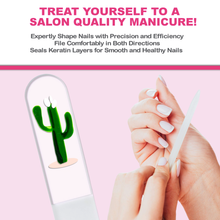Load image into Gallery viewer, Cactus Desert Crystal Nail File
