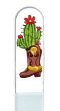 Load image into Gallery viewer, Boot Cactus Crystal Nail File
