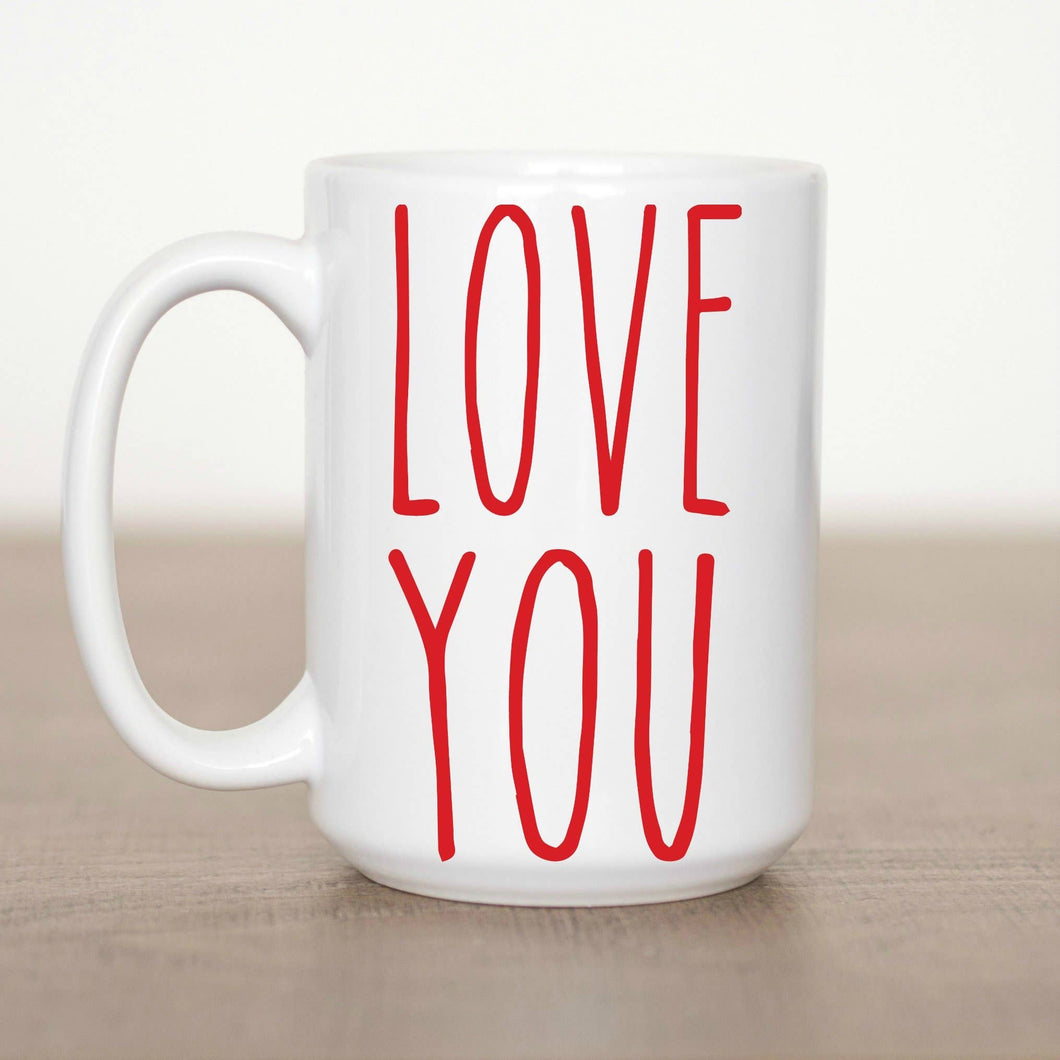 Love You Ceramic Mug