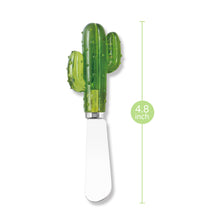 Load image into Gallery viewer, Translucent Cactus Cheese Spreader
