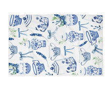 Load image into Gallery viewer, Chinoiserie Blur Floral Kitchen Dish Towel
