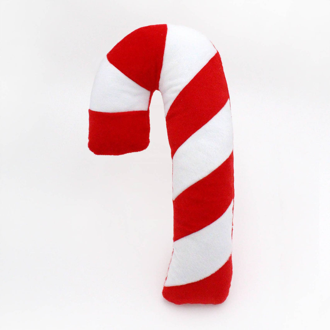 Holiday Candy Cane Dog Toy