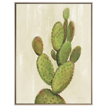 Load image into Gallery viewer, Green Front Yard Cactus Art 24&quot; x 30&quot;

