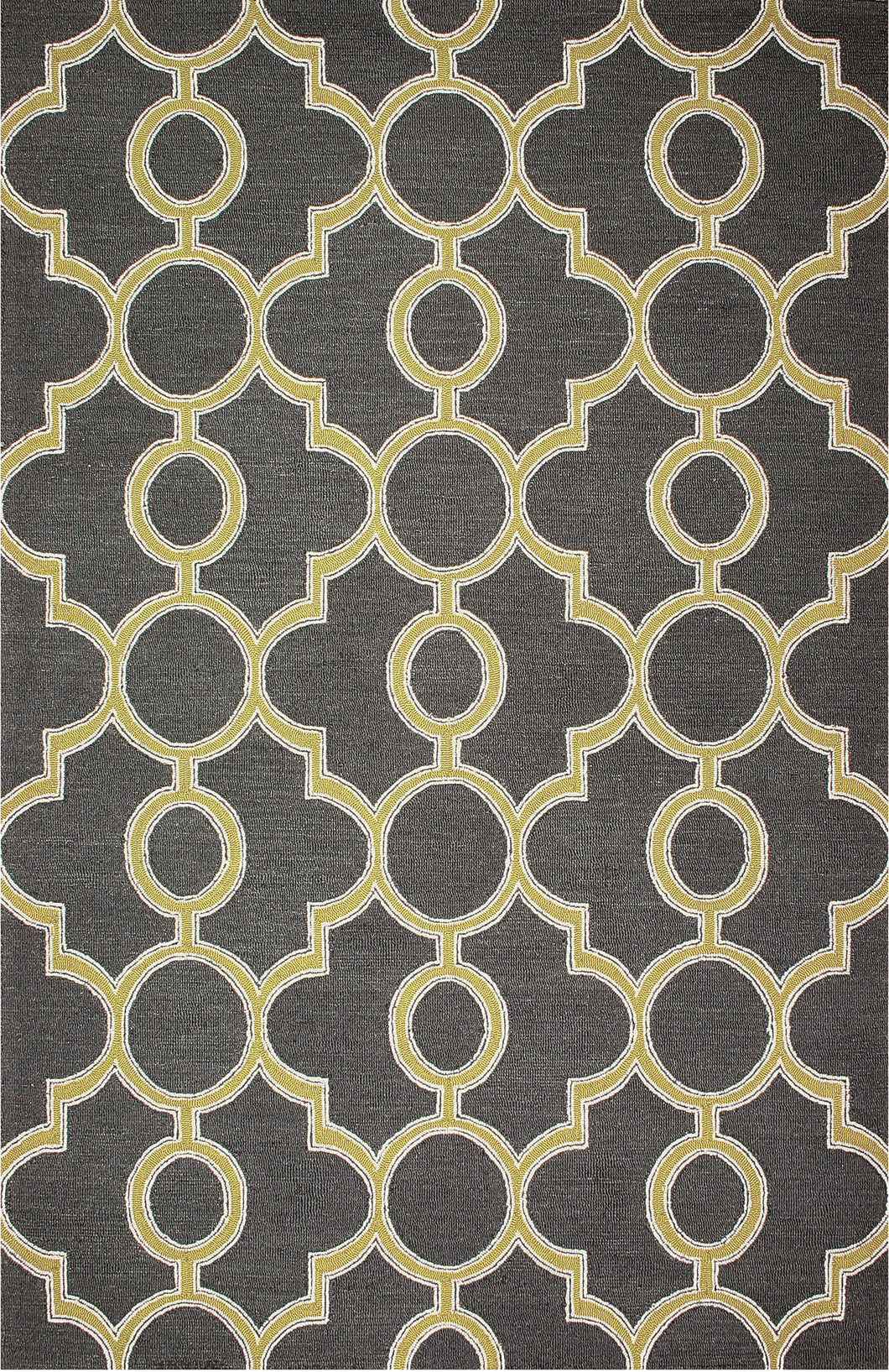 Del Mar Wool Charcoal Rug 5' x 8'