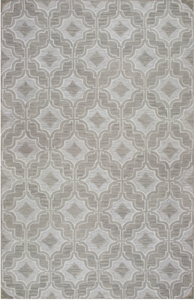 Wool Dimensions Gray Rug 8' x 11'