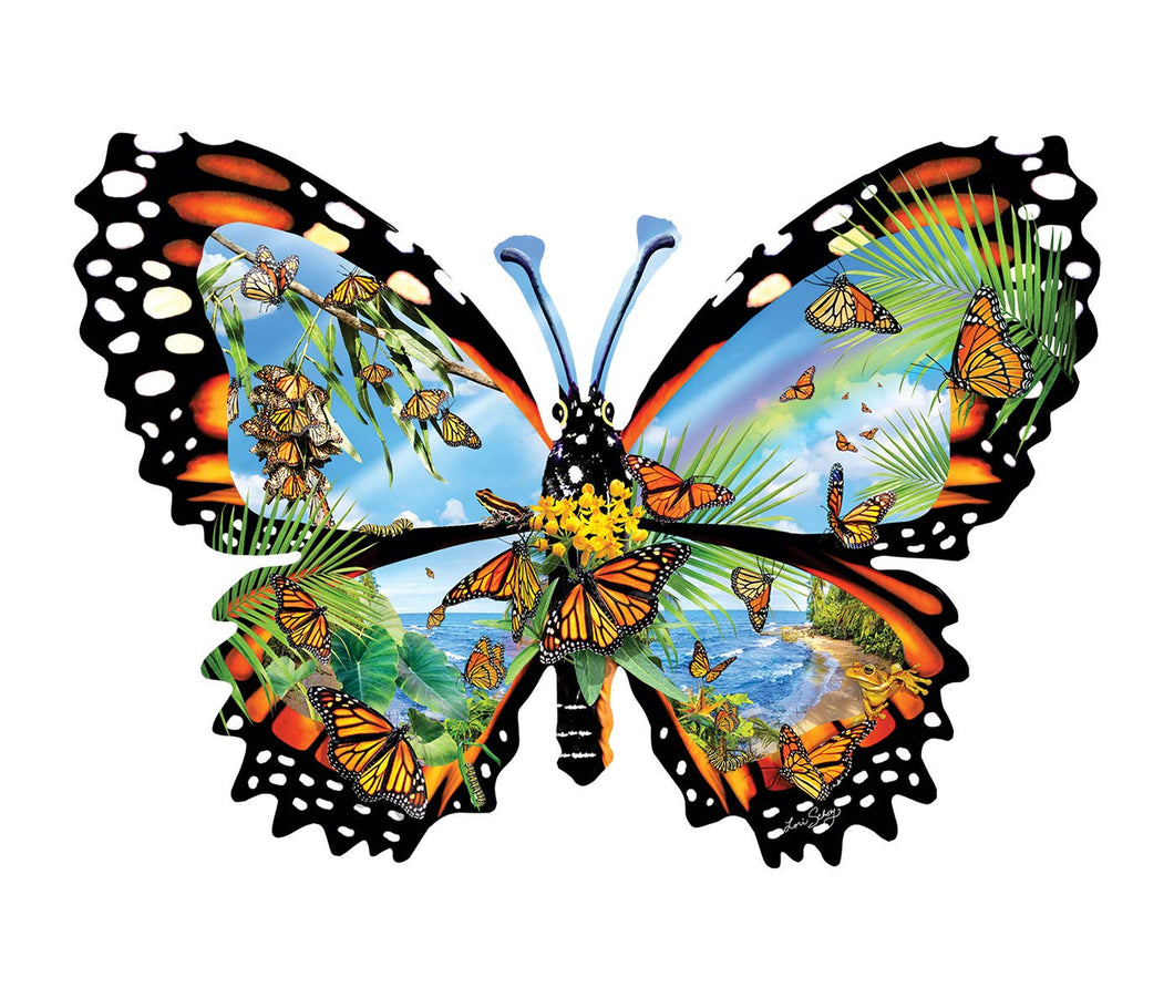 Ode To The Monarch Butterfly Puzzle 1000 pc