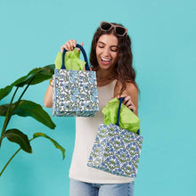 Load image into Gallery viewer, Blaire Blue Reusable Gift Bag Tote
