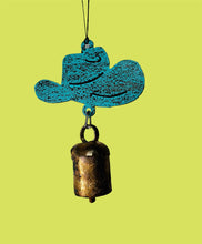 Load image into Gallery viewer, Cowboy Hat Bell Ornament
