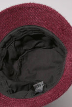 Load image into Gallery viewer, Soft Feather Yarn Bucket Hat- Black
