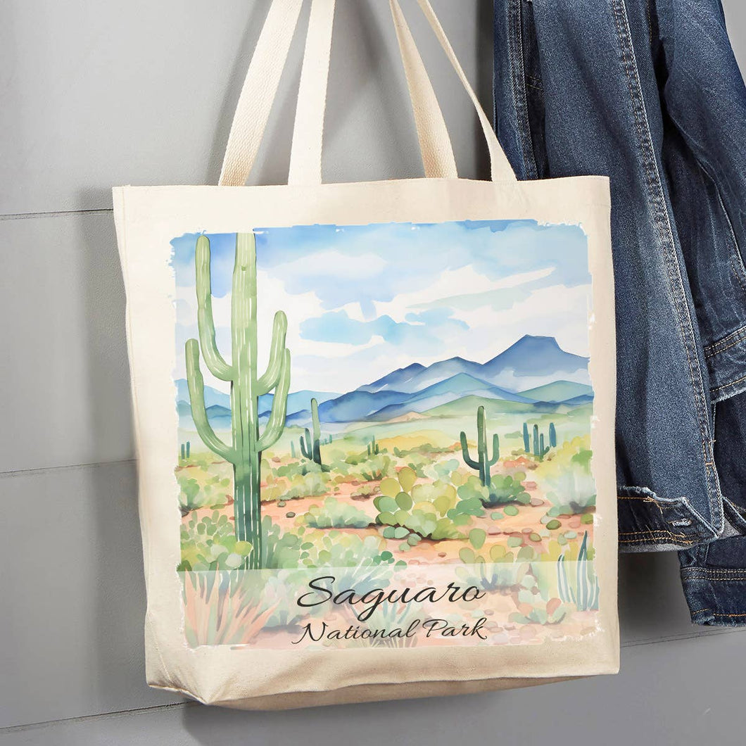 Saguaro National Park Canvas Tote Bag