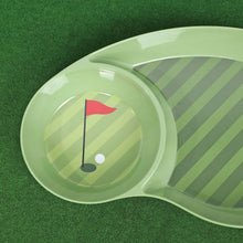 Load image into Gallery viewer, Golf-Themed Melamine Chip &amp; Dip Platter
