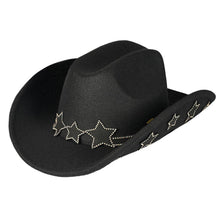 Load image into Gallery viewer, Vegan Felt Star Cowboy Hat Collection
