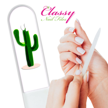 Load image into Gallery viewer, Cactus Desert Crystal Nail File
