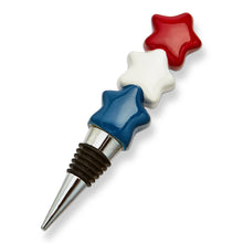 Load image into Gallery viewer, Patriotic Star Bottle Stopper
