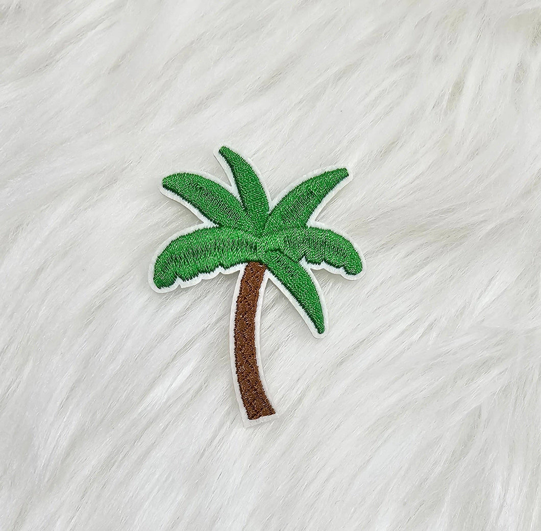 Palm Tree Embroidery Iron On Patch