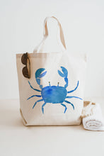 Load image into Gallery viewer, Blue Crab Tote Bag

