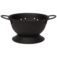 Load image into Gallery viewer, Matte Steel Black Colander
