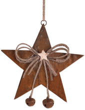 Load image into Gallery viewer, Metal Star Ornament
