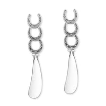 Load image into Gallery viewer, Horseshoe Zinc Cheese Spreader
