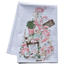 Load image into Gallery viewer, Mother&#39;s Day Farmhouse Tea Towel
