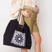 Load image into Gallery viewer, Paisley Rope Strap Shoulder Bag
