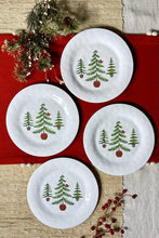 Load image into Gallery viewer, Christmas Trees Appetizer &amp; Dessert Plate
