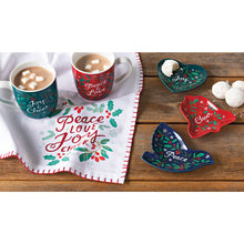 Load image into Gallery viewer, Peace &amp; Joy Bakers Dish Towels Set/3
