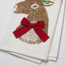 Load image into Gallery viewer, Dasher Deer Christmas Dish Towel
