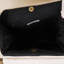 Load image into Gallery viewer, Wooden Handle Summer Boho Handbag

