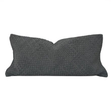 Load image into Gallery viewer, Woven Suede Lumbar Pillow Collection
