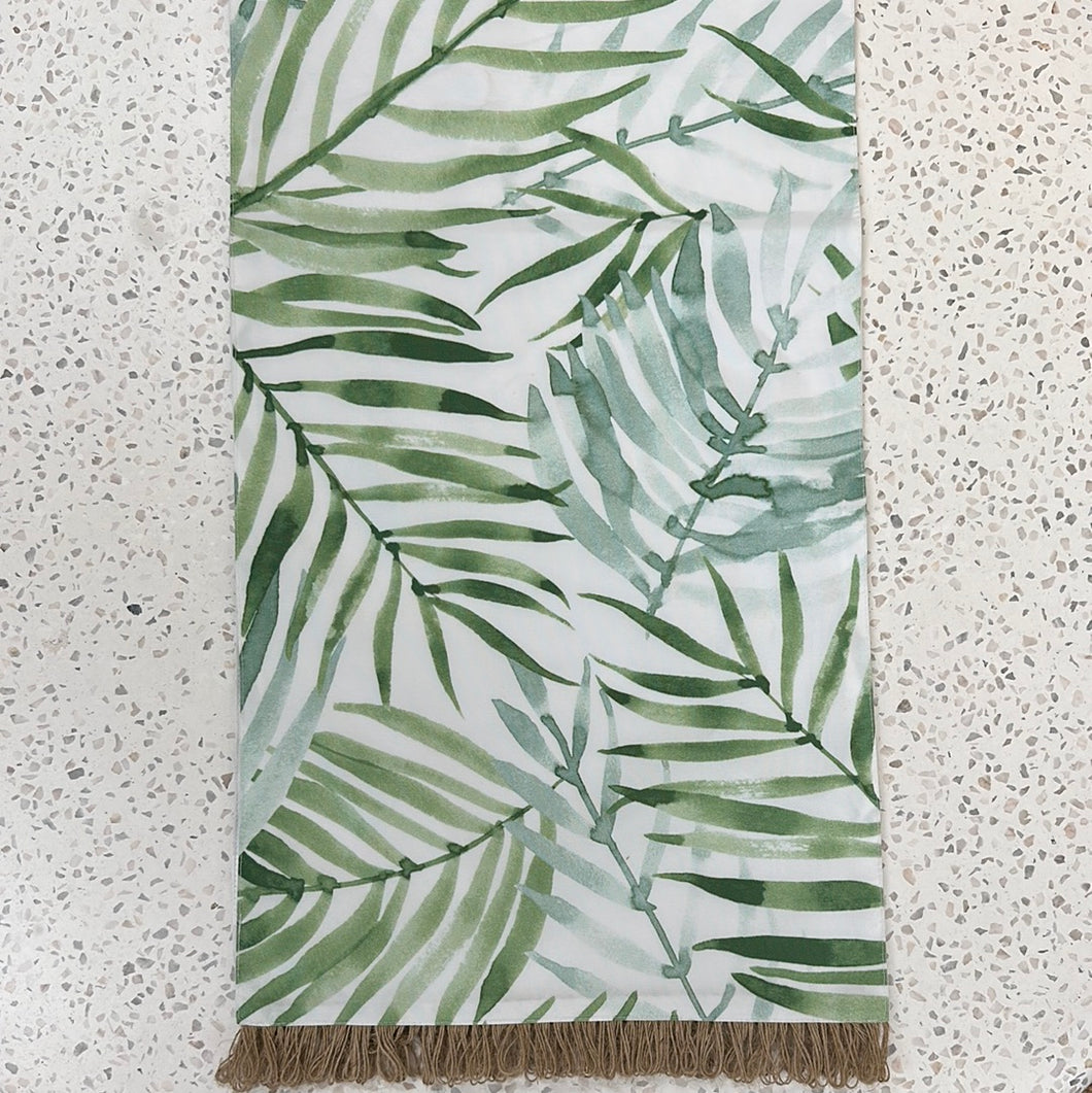 Palm Table Runner