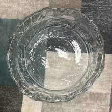 Load image into Gallery viewer, Clear Textured Bowl H7&quot; H X  D15.75&quot;
