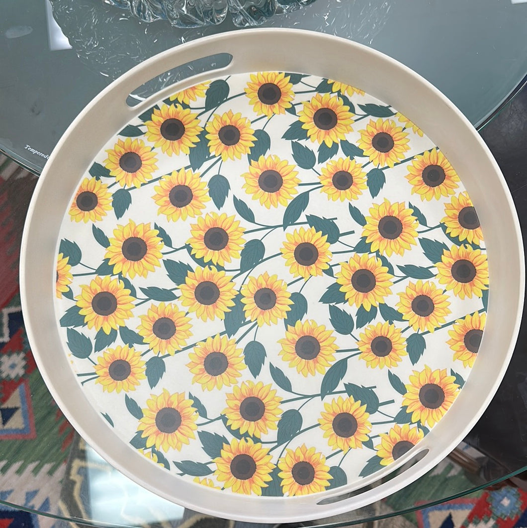 Circular Sunflower Trey