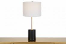 Load image into Gallery viewer, Matte Black Table Lamp
