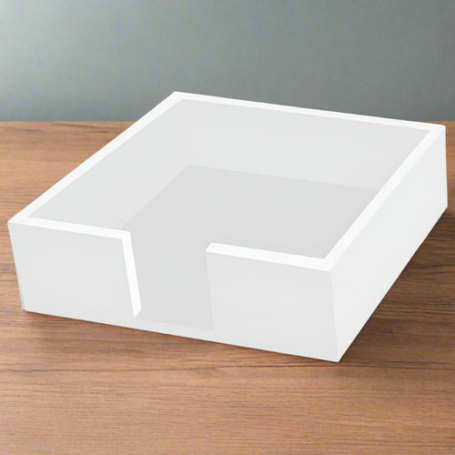 white lunch caddy